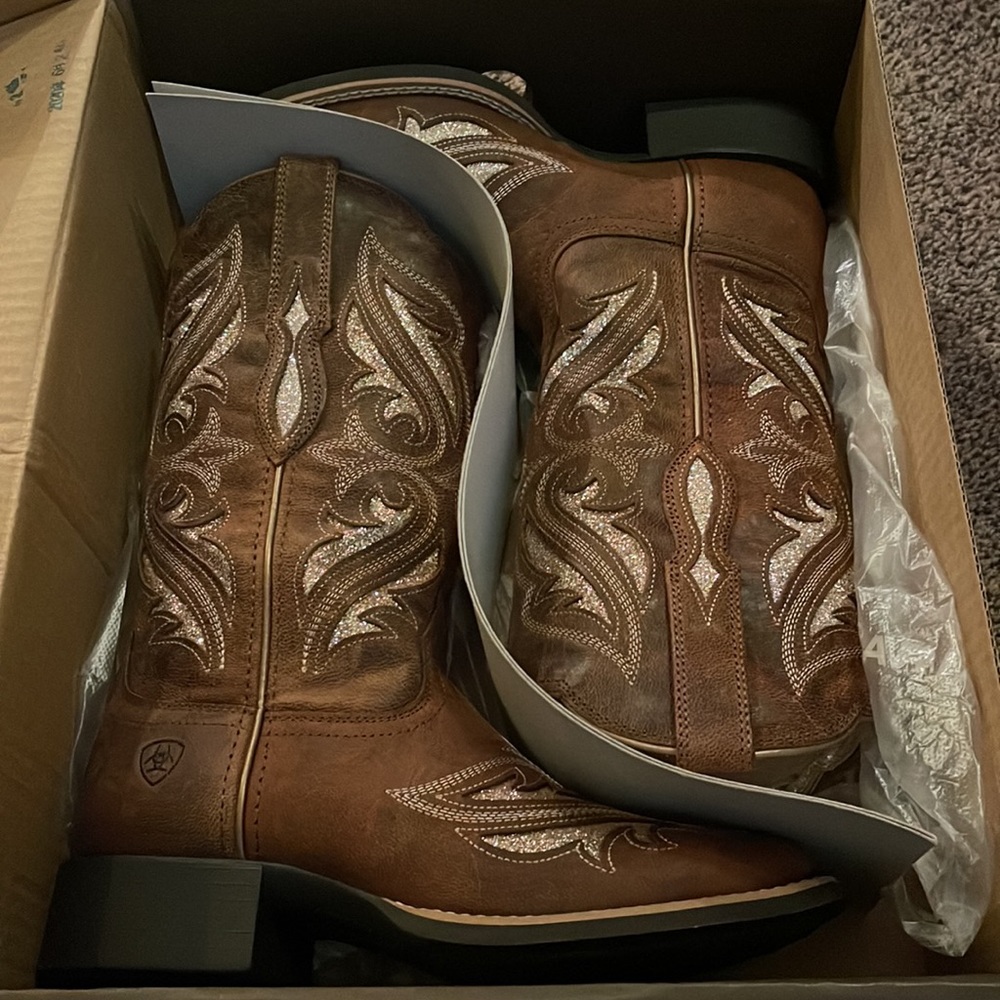 Ariat Women’s round up bliss boots - Picture 2 of 3